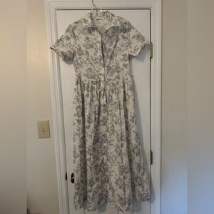 Button front dress